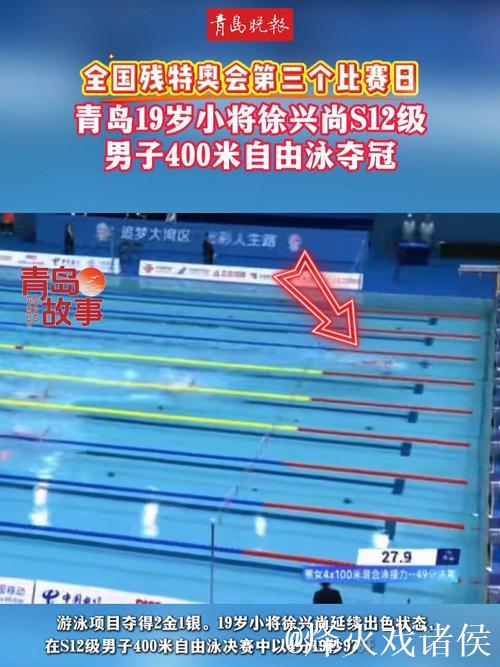 山东19岁小将徐兴尚勇夺全国残特奥会7金破纪录,以刻苦与坚持书写传奇 山东19岁小将徐兴尚勇夺全国残特奥会7金破纪录,以刻苦与坚持书写传奇